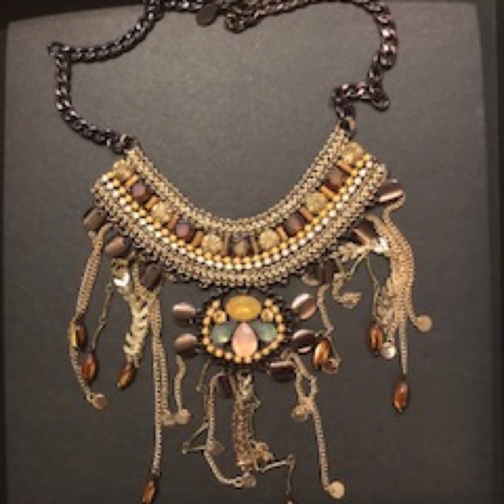 Cleopatra Massive Royal Express Statement Necklace - image 1